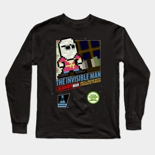 The Invisible Man Retro 8-Bit Long Sleeve T-Shirt